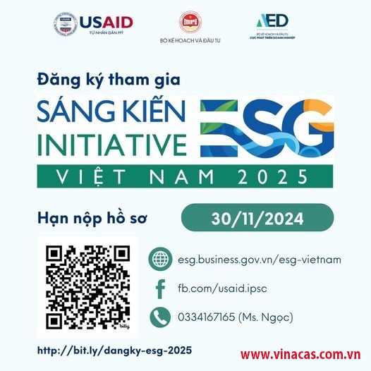 sang kien esg viet nam 2025  ?? don nhan co hoi phat trien ben vung