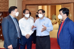 thu tuong chu tri hoi nghi tim giai phap ho tro doanh nghiep phuc hoi